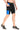 Men's Nylon DC Pocket Compression Shorts and Half Tights (Black/Royal Blue)