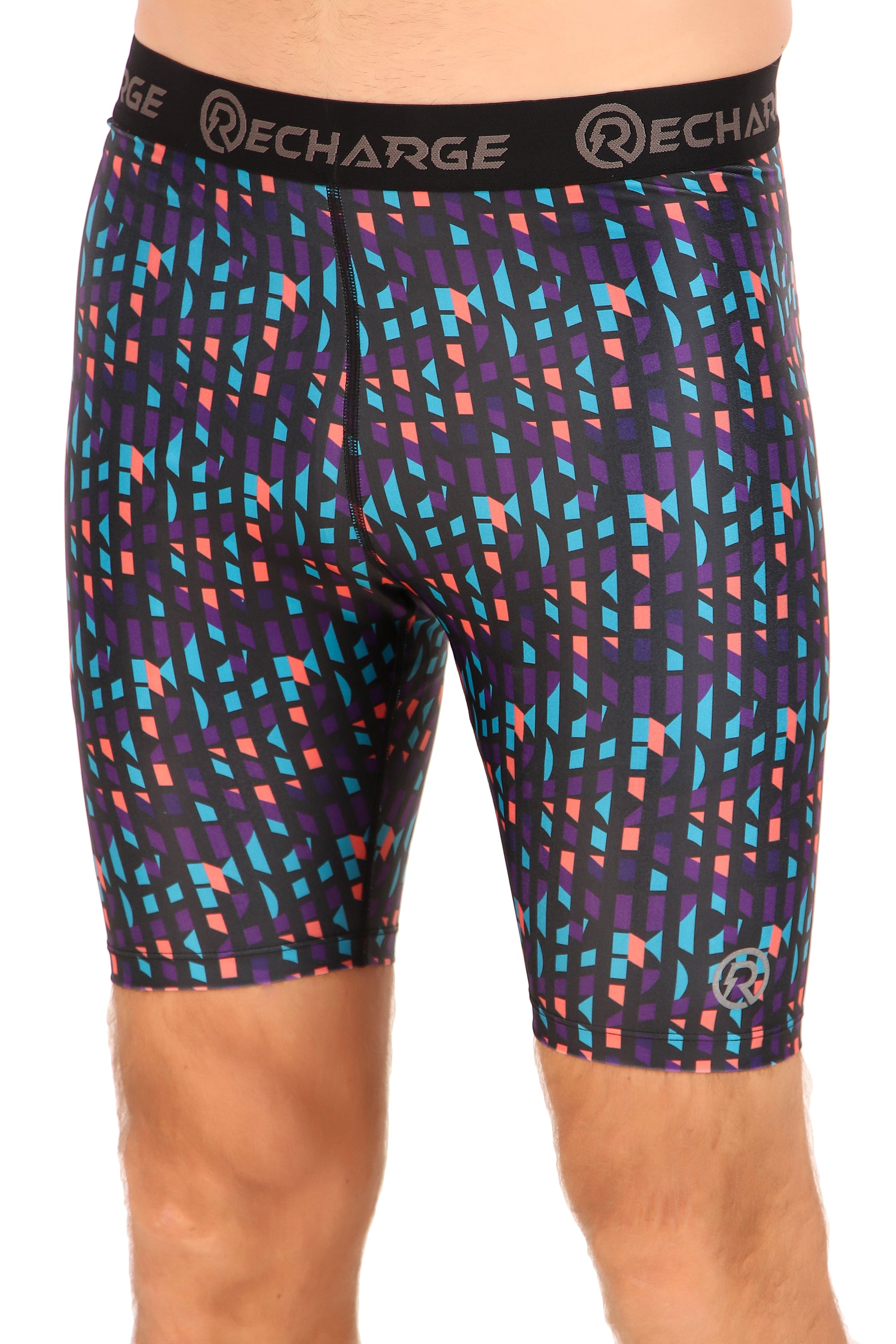 Men's Polyester Compression Shorts (Multimatrix)