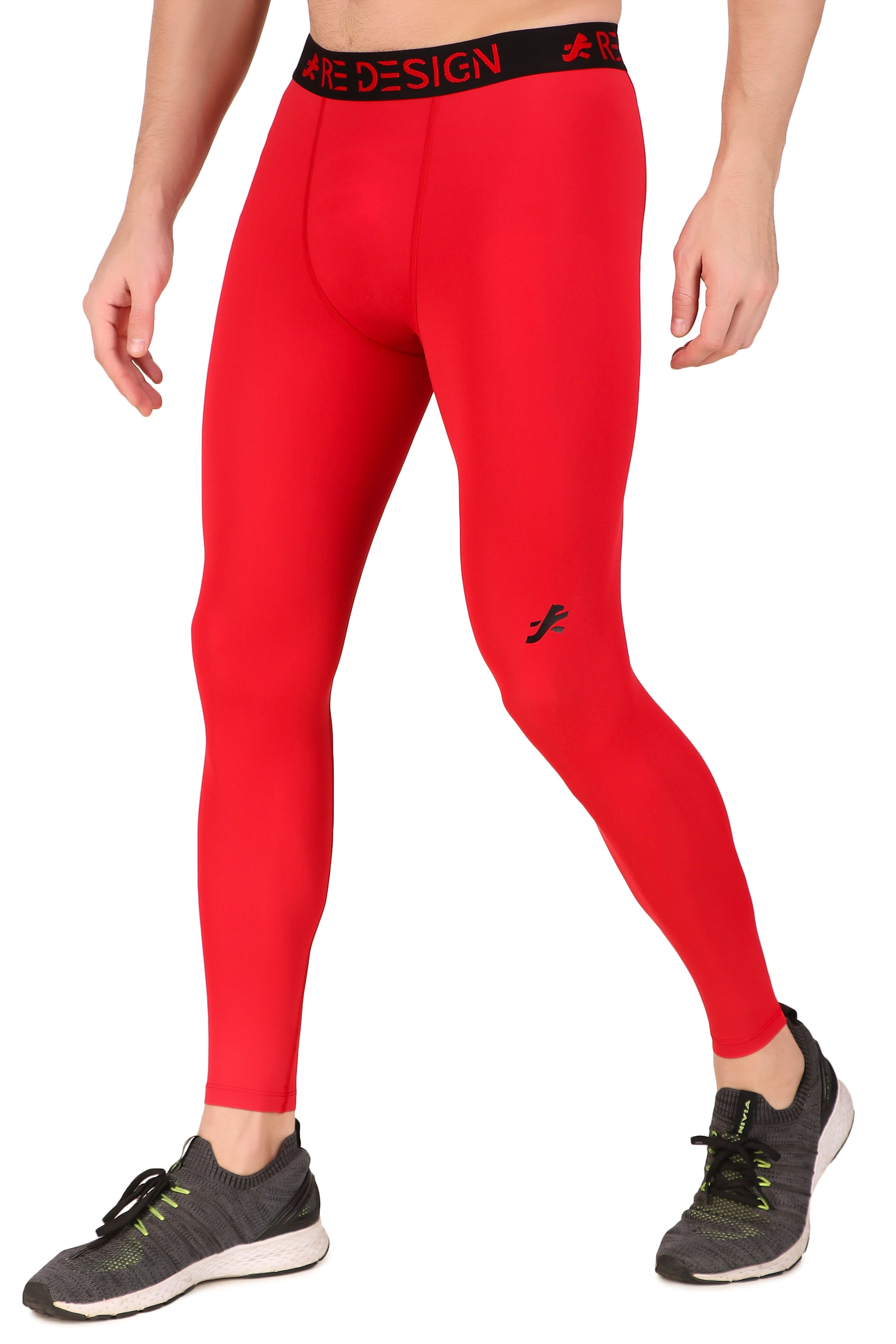 Compression Gear Red Compression Tights Mens The Slayer