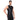 Nylon DC Compression Tshirt Cutsleeves Tights For Men (Black/D.Grey)