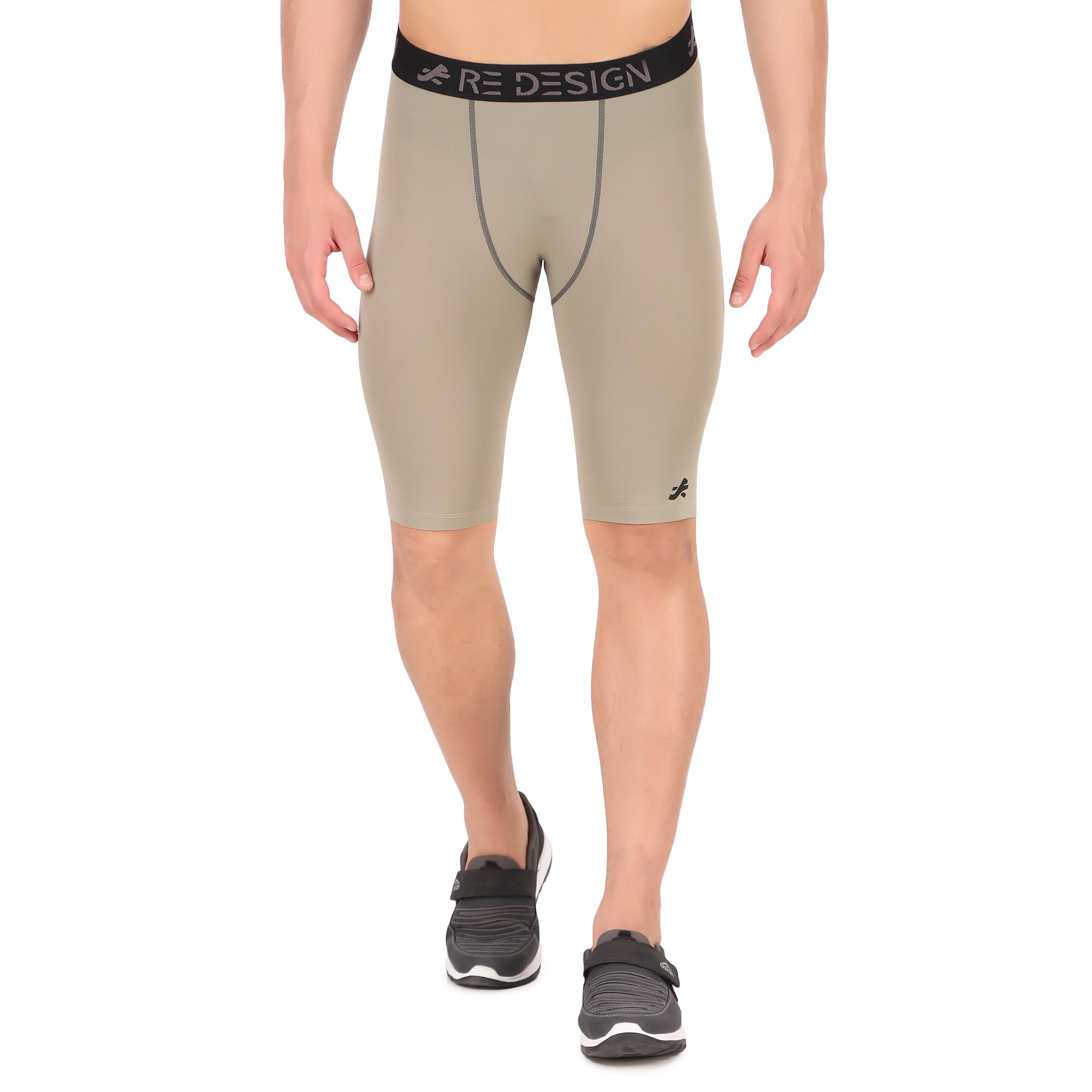Men's Nylon Compression Shorts and Half Tights (Pista)