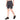 Nylon Compression Shorts For Women (Dark Grey)