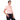 Activewear Polo Crop Top For Women (Light Pink)