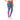 Gym Yoga Running Legging For Women Zip Pocket (Teal/pink)