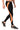 Nylon Compression Pant and Full Tights For Men (BLACK/ORANGE)