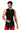 Nylon Compression Tshirt Cutsleeves Tights For Men (Black)