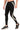 Nylon Compression Pant and Full Tights For Men (BLACK/LIGHT GREY)