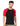 Nylon Compression Tshirt Half Sleeve Tights For Men (Black/Red)