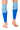 Nylon Compression Calf Sleeves (Aqua Blue/Royal Blue)