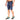 Men's Nylon Compression Shorts and Half Tights (Denim Melange)