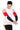 Nylon Compression Arm Sleeves (Navy/Red/White)