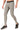 Nylon Compression Pant and Full Tights For Men (Light Grey)