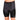 Men's DC Polyester Compression Shorts (Black/Grey)