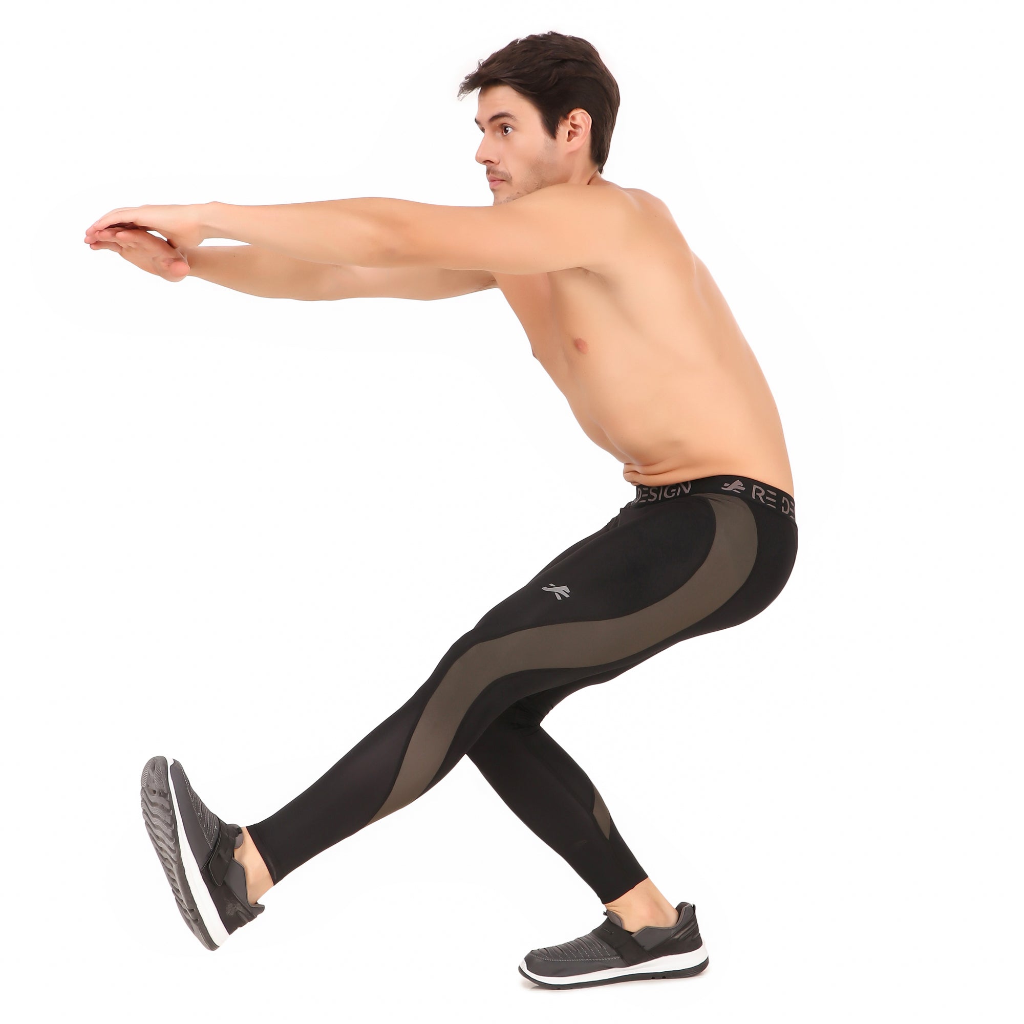 Nylon Compression Pant And Full Tights For Men, 54% OFF