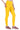 Nylon 4 Pocket Compression Legging/Tights For Women (Yellow)