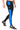 Men's DC Pocket Nylon Compression Pant and Full Tights (Black/Royal Blue)