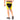 Nylon Compression Shorts and Half Tights For Men (BLACK/YELLOW)