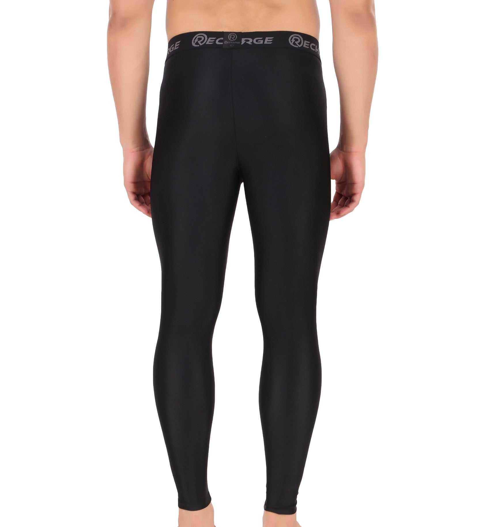 Recharge Polyester Compression Pant (Black)