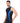 Nylon DC Compression Tshirt Cutsleeves Tights For Men (Black/Royal)
