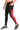 Men's DC Pocket Nylon Compression Pant and Full Tights (Black/Red)