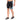 Nylon DC Curve Compression Shorts and Half Tights For Men (BLACK/AQUA)