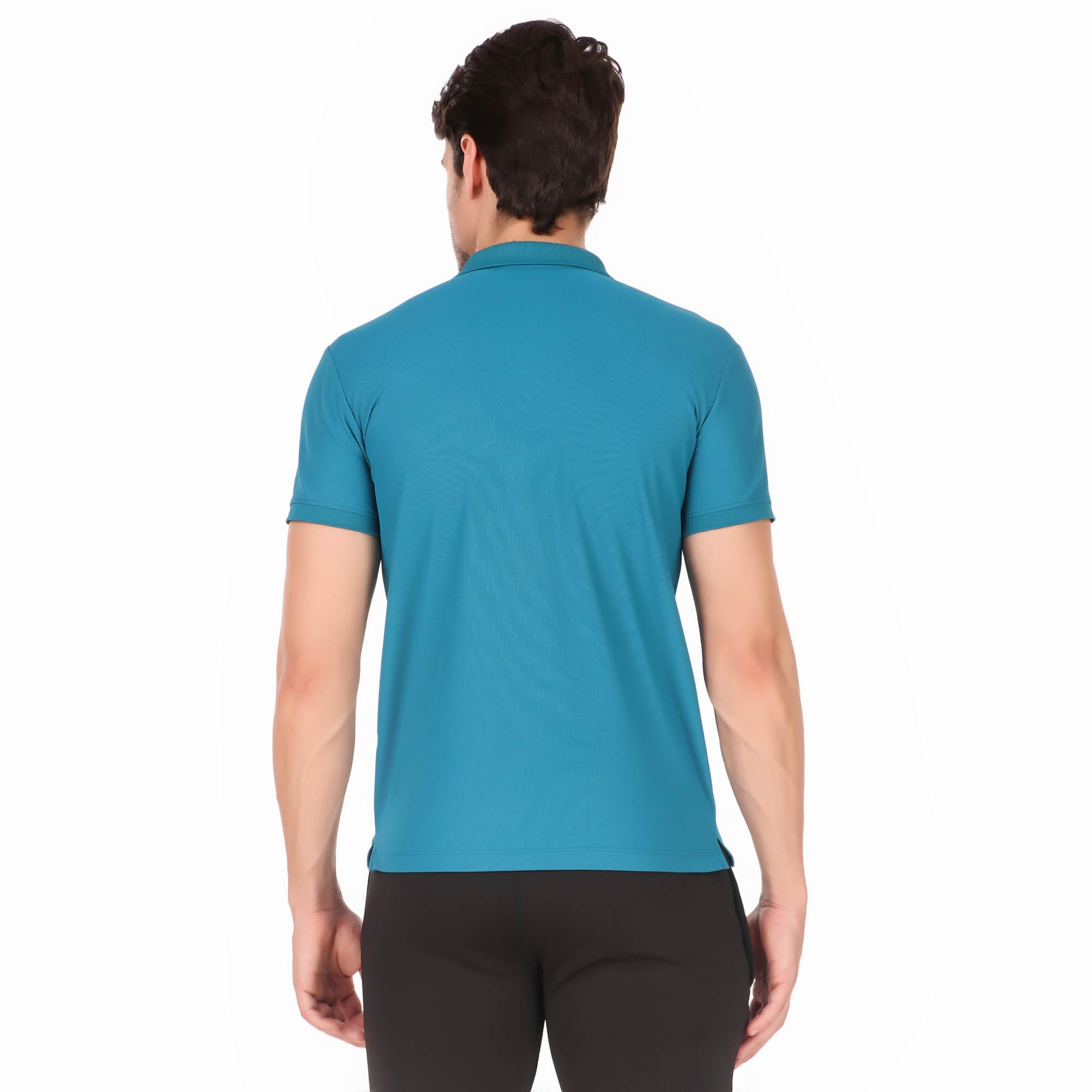 HC Quick Dry Polo Collar Tshirt For Men (Teal)