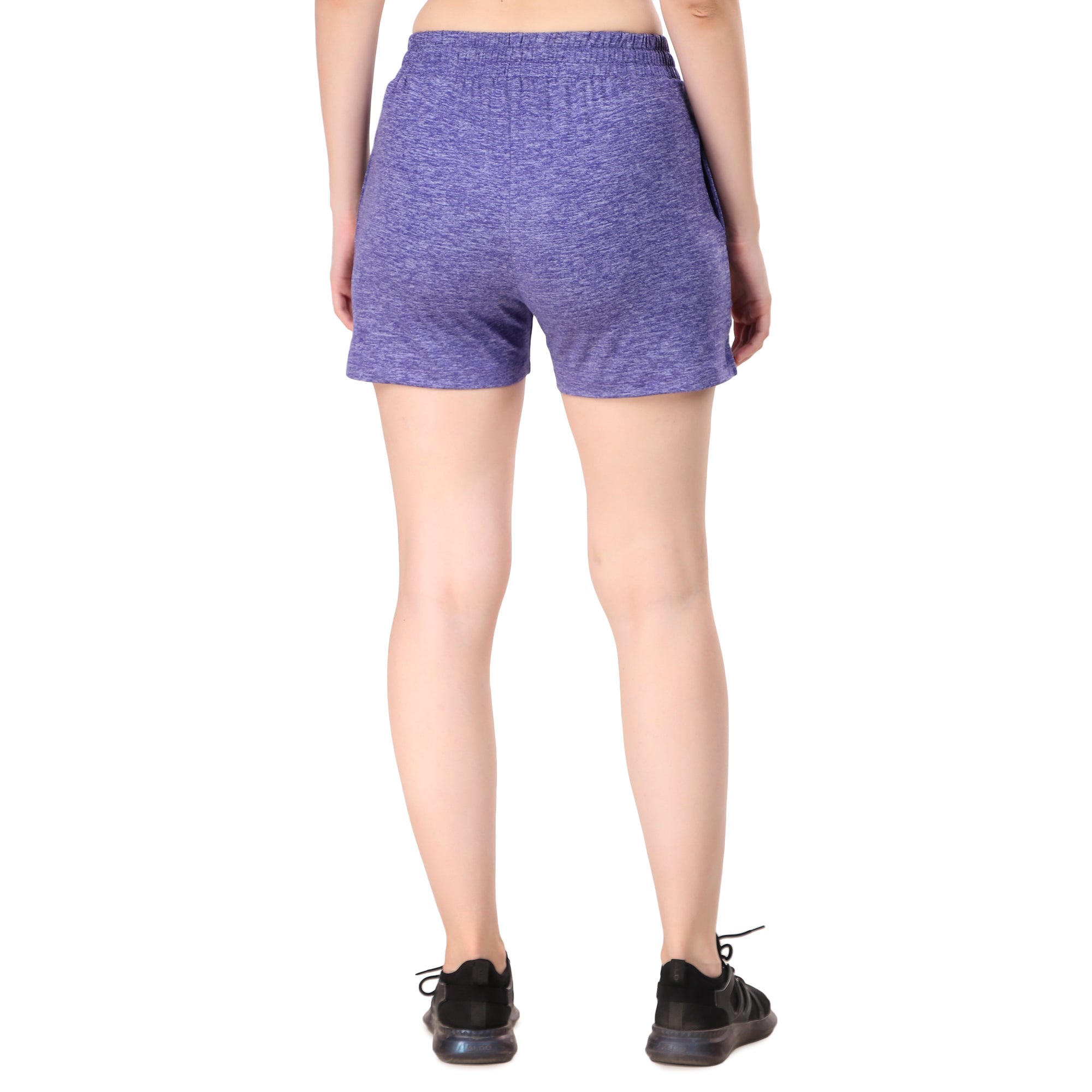 Activewear Shorts For Women (Purple Heather)
