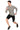 Nylon Compression Tshirt Full Sleeve Tights For Men (Light Grey)