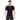 Nylon Compression Tshirt Half Sleeve Tights For Men (Navy Blue)