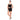 Cotton Crop Tank Top For Women (Black)