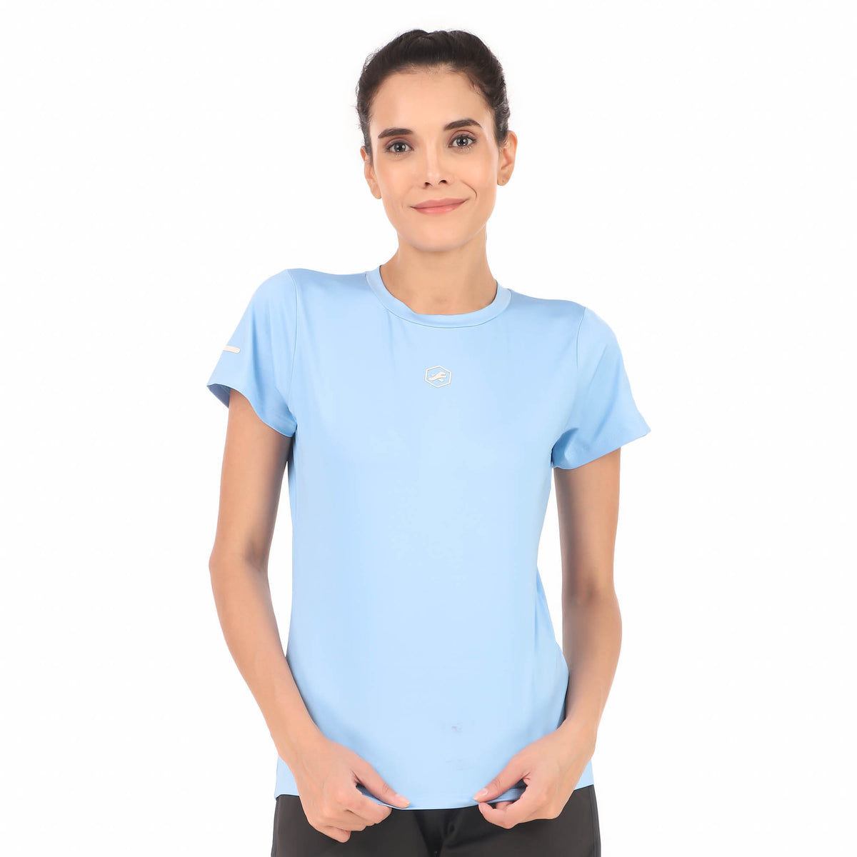 Multiverse Performance Tshirt For Women (Blizzard Blue)