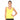 Back Cut-Out Sleeveless Tshirt For Women (Yellow)