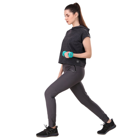 Mega Sleeve Hoodie For Women (Black dots)
