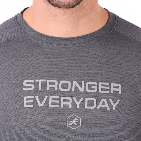 Stronger Everyday Tshirt For Men FS (Dark Anthra)