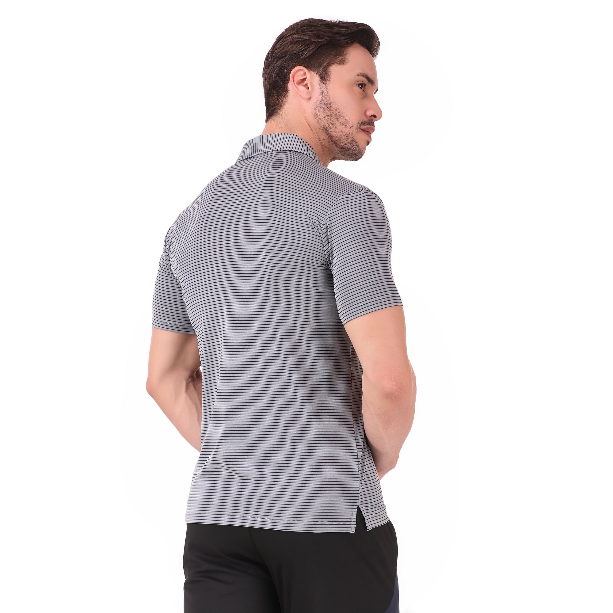 Performance Polo Tshirt For Men (Grey)