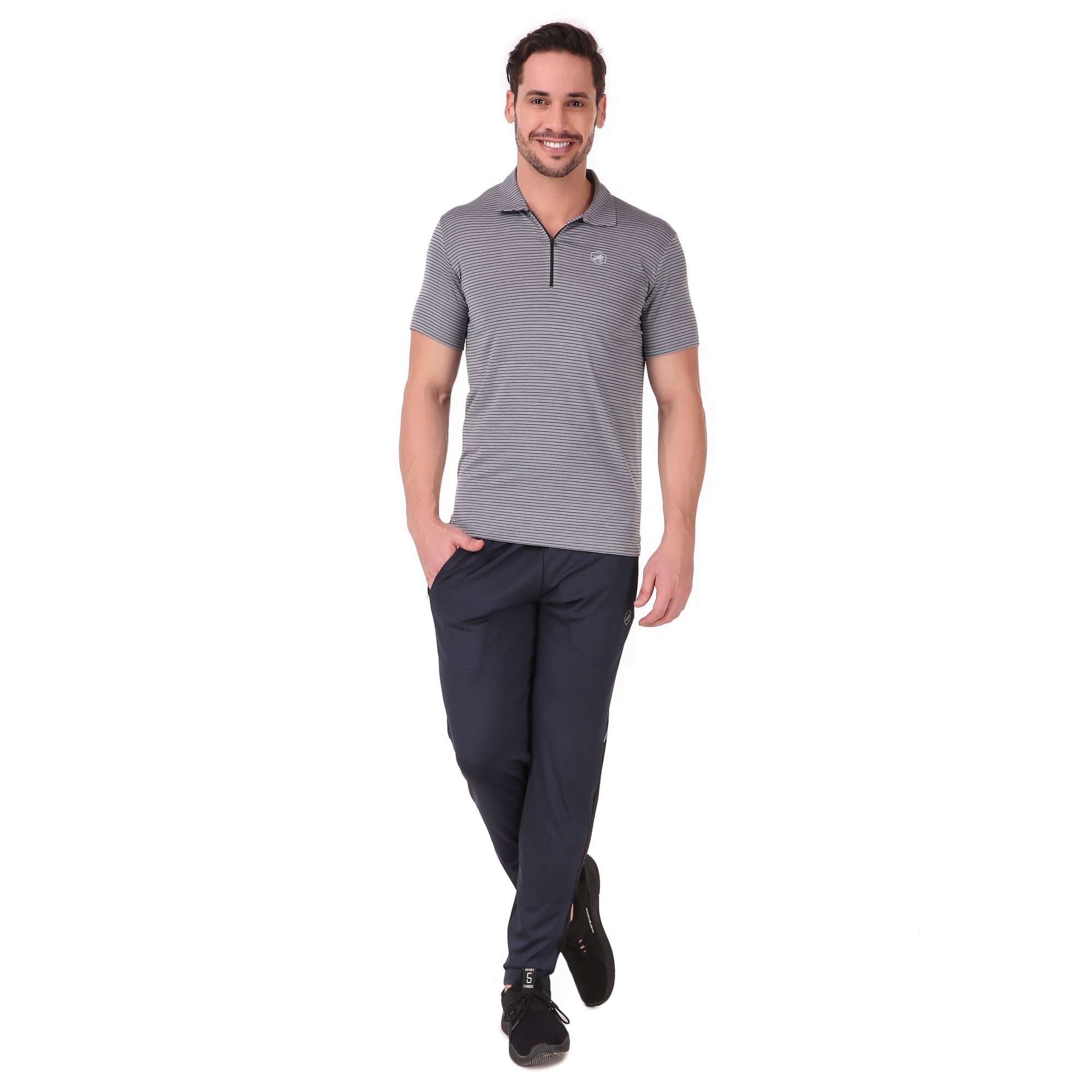 Performance Polo Tshirt For Men (Grey)