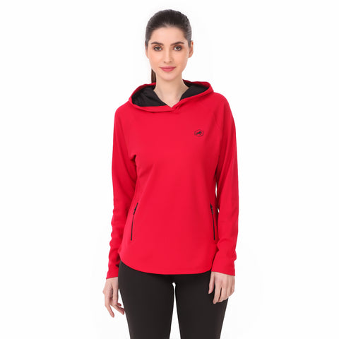 Performance Hoodie For Women FS (Red)