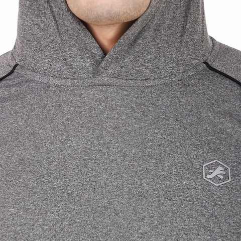 Performance Brushed Hoodie For Men (Space Dust Grey)