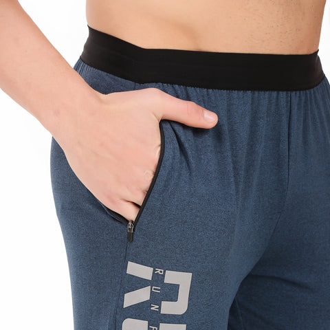 Performance Run Faster Lower For Men (Blue Melange)