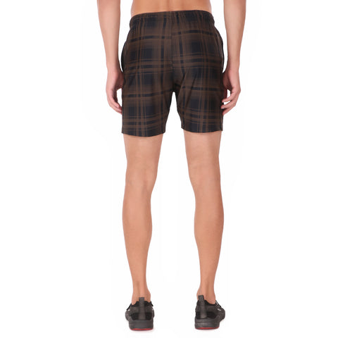 Omega Shorts For Men Zip Pockets (Military Plade)
