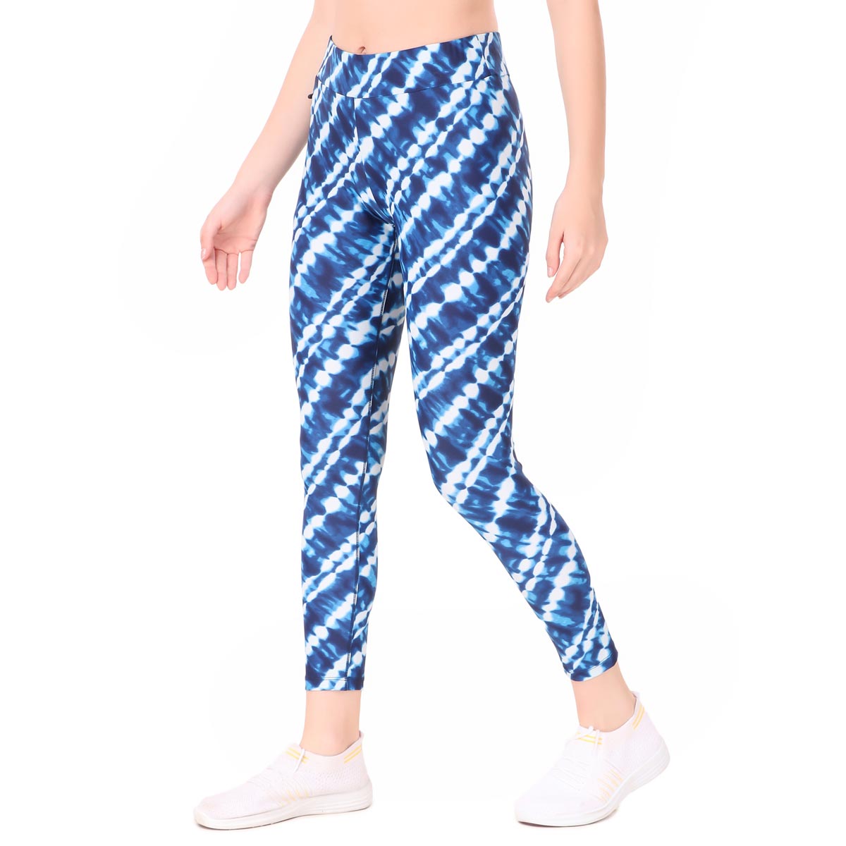 Gym Yoga Running Legging For Women Zip Pocket (Blue)