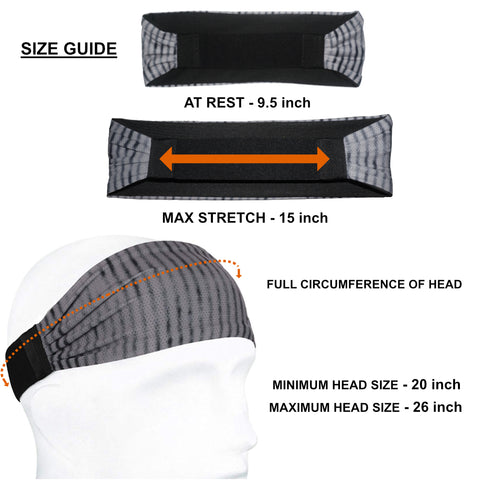 Sports Headband For Men and Women (Night Sky)