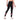 Performance Legging Tights For Women (Leopard Red)