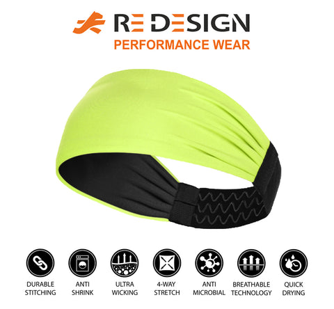 ReDesign Headband For Yoga Running Walking Gym Music Streaming