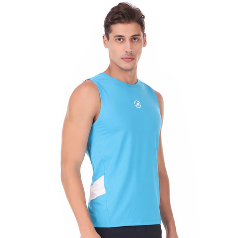Performance Aero Mesh Tshirt For Men CS (Olympic Blue)