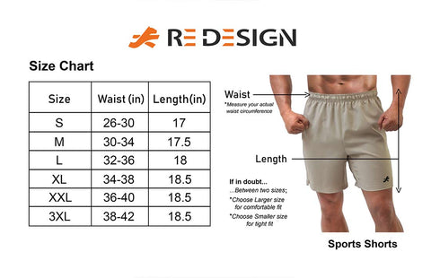 Ultra Lightweight Sports Shorts For Men (SCUBA)