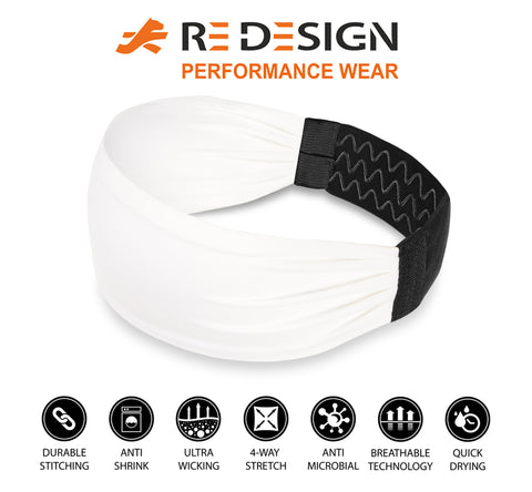 ReDesign Headband For Yoga Running Walking Gym Music Streaming