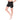 Performance Shorts For Women With Inbuilt Tights (Black)