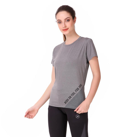 Performance Tshirt For Women WOYFY (Grey)